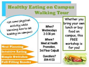Healthy eating campus tour image